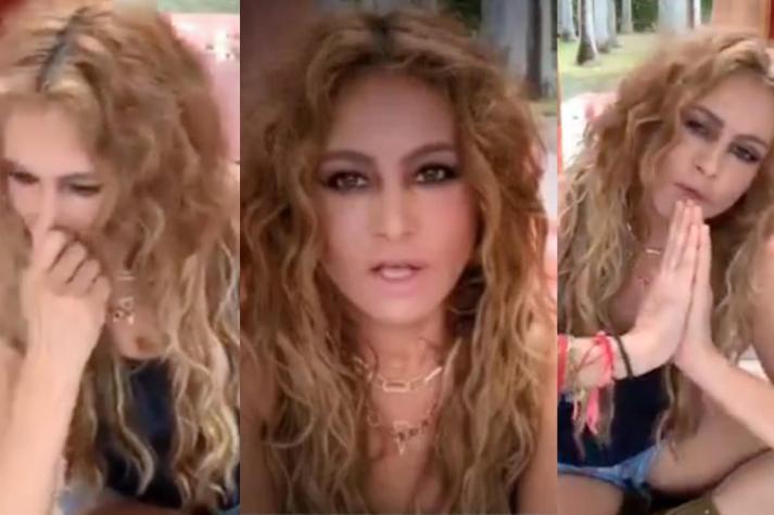 Paulina Rubio se "trollea" a sí misma tras viralización de su bochornoso video en vivo