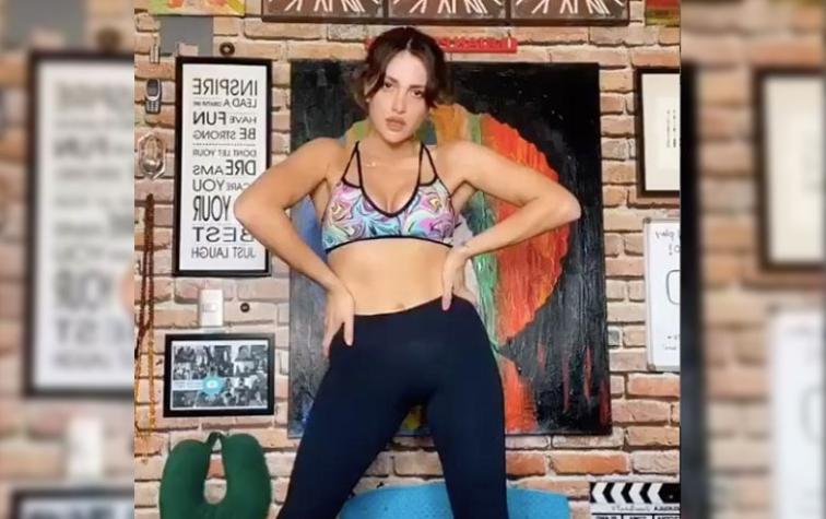 Karen Bejarano vence el pudor y se atreve con el "safaera challenge" de TikTok