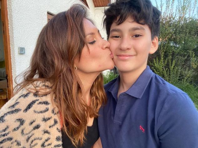 ¡Mira lo grande que está el hijo de Karen Bejarano!