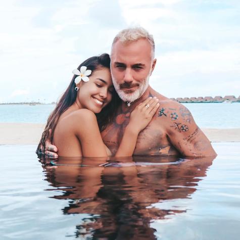 Gianluca Vacchi y Sharon Fonseca esperan su primer hijo