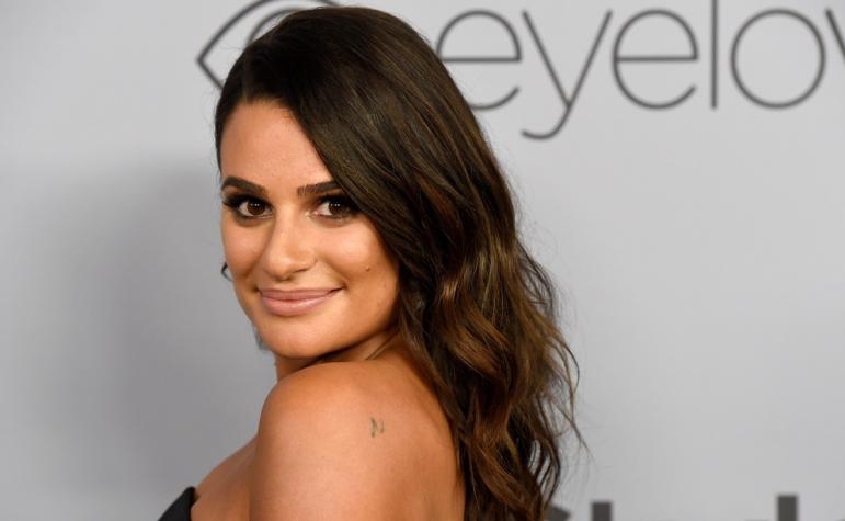 Lea Michele luce su abultada pancita de embarazo