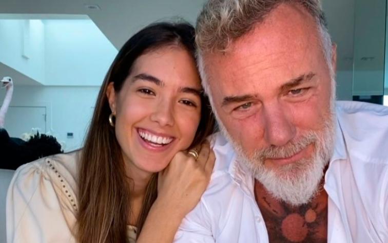 Joven pareja de Gianluca Vacchi muestra su pancita de embarazo