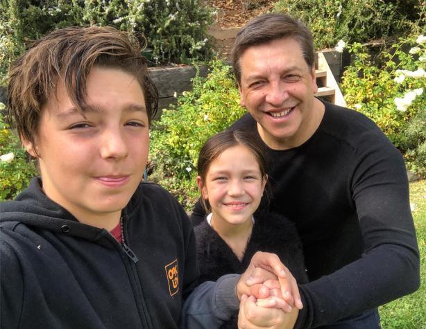 Julio César Rodríguez se emociona al separarse de su hija