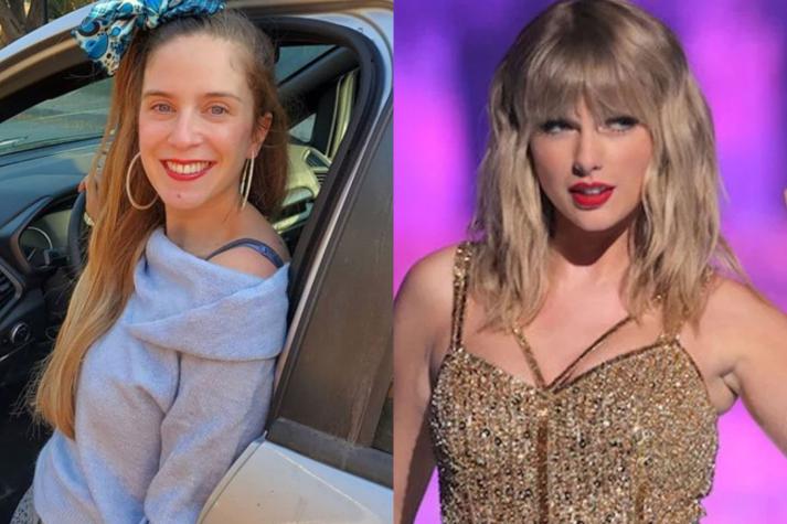 Alison Mandel es comparada con Taylor Swift por foto de su infancia