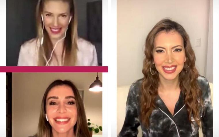 #PijamaPartyEnAR: Nataly Chilet contó todos sus secretos junto a Euge Lemos y Dani Urrizola