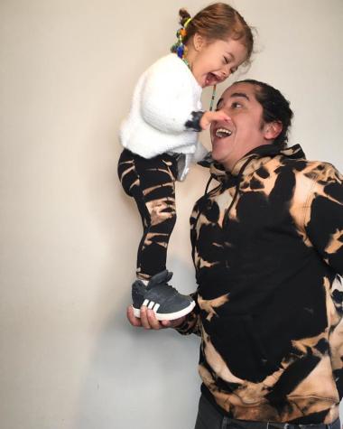 Fernando Godoy asusta a sus seguidores con caída de su hija Lua