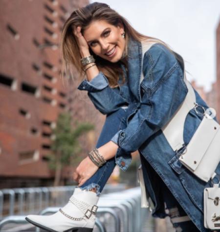 Eugenia Lemos utiliza Instagram para dar consejos sobre jeans