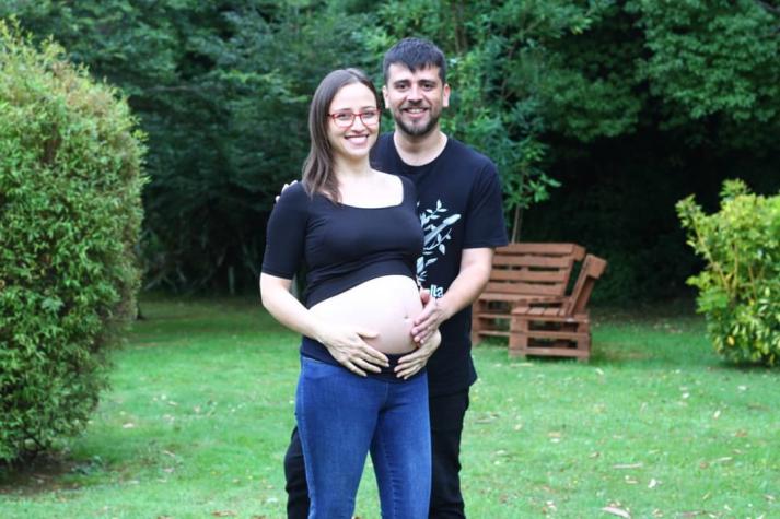 Patricia Venegas y Anwar Farrán chochean con tiernas fotos de sus mellizos