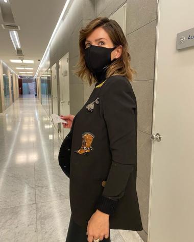 China Suárez reveló fotos inéditas previo al parto de su hijo