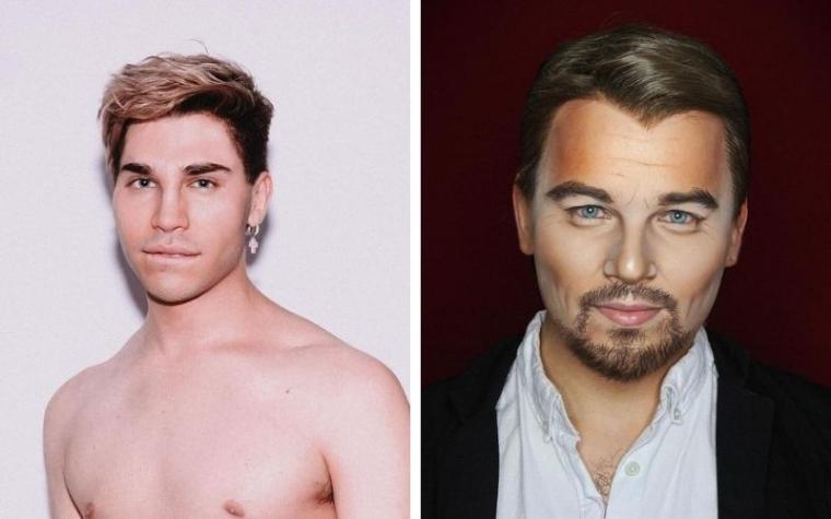 Hombre impacta con su habilidad para transformarse en distintas celebridades