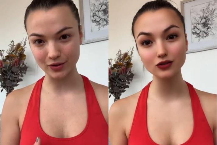 Actriz acusa a Tik Tok de promover estándares de belleza irreales