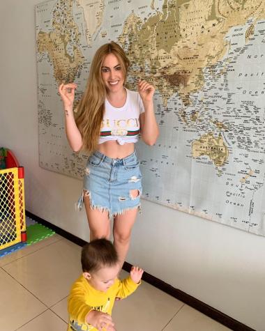 Melina Figueroa muestra su cuerpo a 3 días de dar a luz