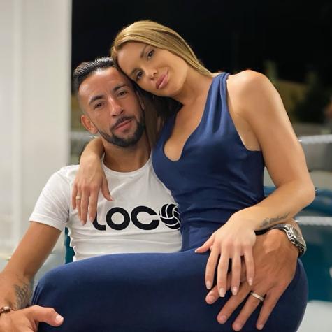 Mauricio Isla y Gala Caldirola muestran cómo enfrentan el COVID-19