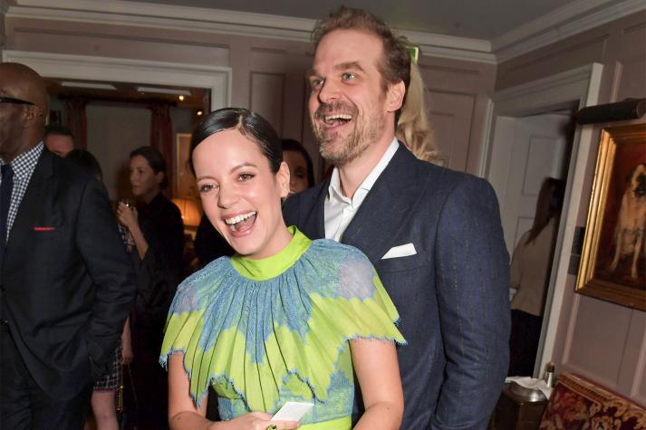 Lily Allen y David Harbour se casaron en Las Vegas