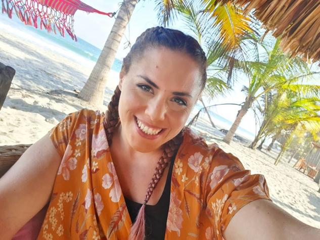 Natalia Duco muestra cómo lo hace para entrenar con pancita 