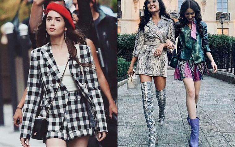 Los 10 mejores outfits de Lily Collins en “Emily in Paris”