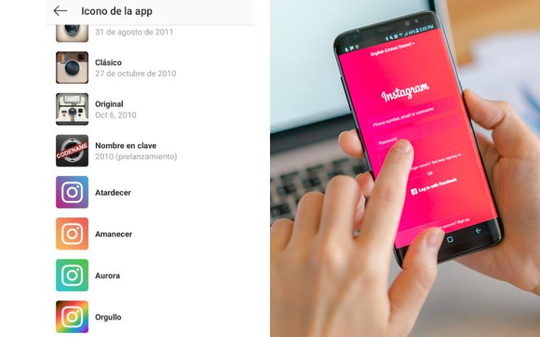 Cómo cambiar el ícono de Instagram en la pantalla de tu celular paso a paso