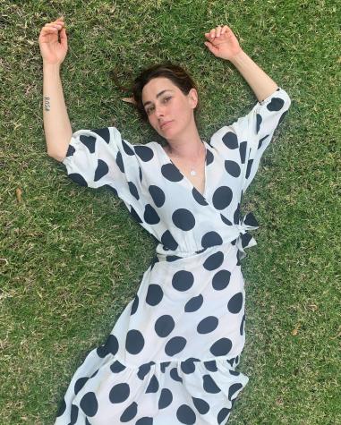 Javiera Díaz de Valdés muestra lo grande que está su hija Rosa