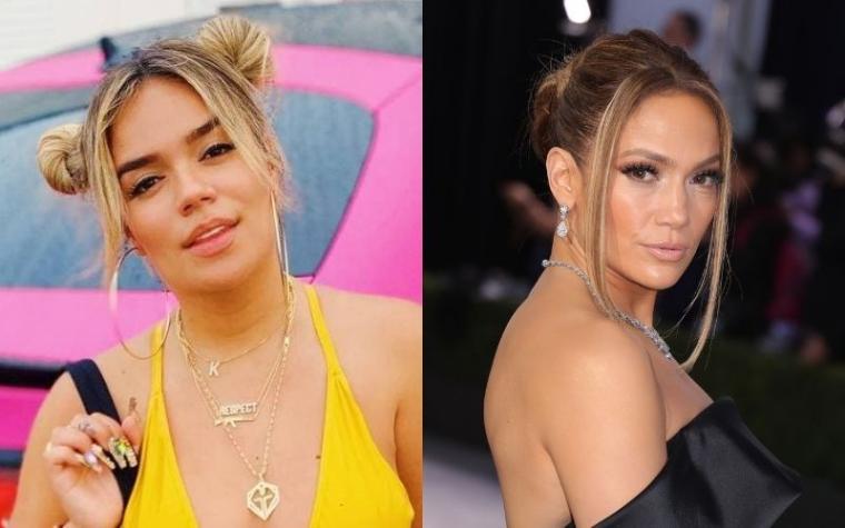 Karol G defendió a Jennifer Lopez tras críticas por foto sin filtro