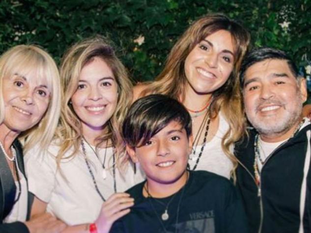 La historia de los 11 hijos de Diego Armando Maradona