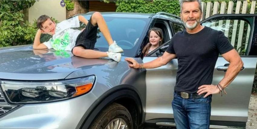 Así fue la vuelta a clases de los hijos de Diana Bolocco y Cristián Sánchez