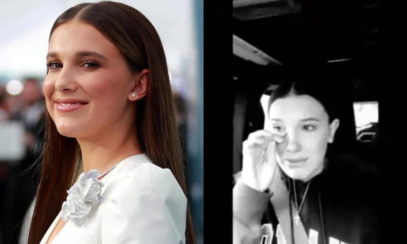 Millie Bobby Brown llora en video por acoso de una fan: “Soy un ser humano”
