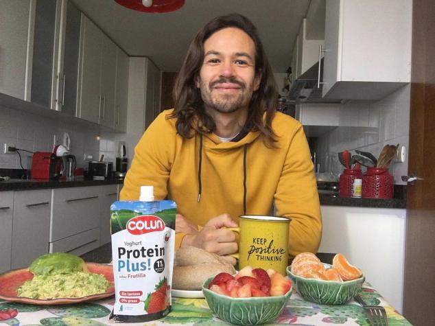 Francisco Puelles celebró los seis meses de su hijo