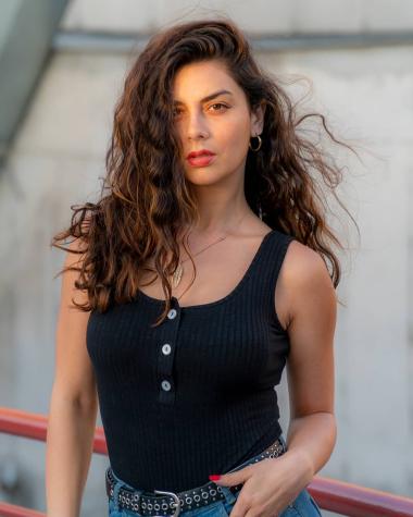 Kathy Contreras emociona con foto mostrando su "pancita" de embarazo