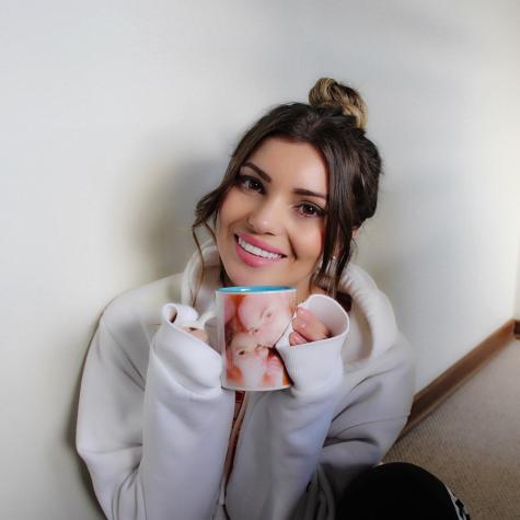 Faloon Larraguibel celebra sus 32 años con llamativa torta de cumpleaños