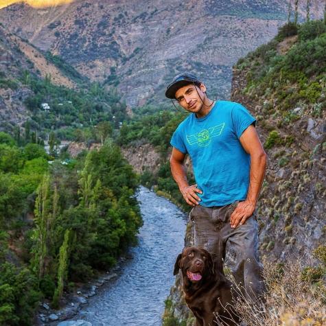 Pangal Andrade muestra cómo luce ahora su hotel en el Cajón del Maipo