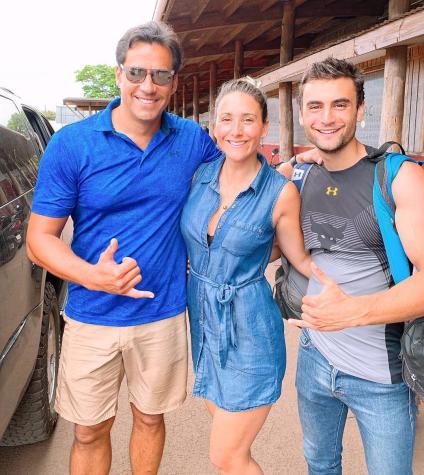 El emotivo reencuentro de Francisca Ayala y Hotuiti con su hijo mayor