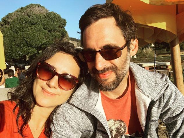 Blanca Lewin muestra su matrimonio con Daniel Matamala