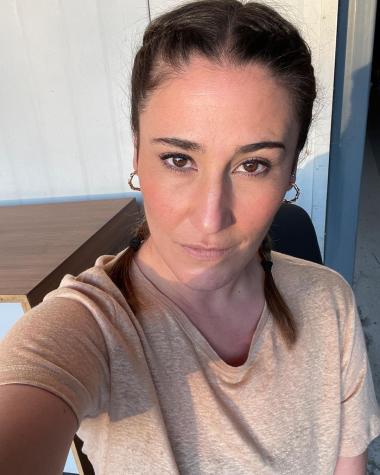 Belén Mora muestra a su bebé recién nacido con divertida foto