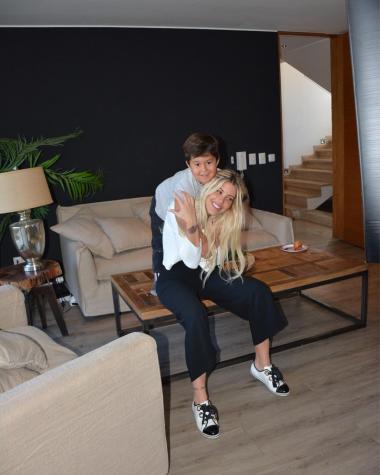 Coté López saca risas con divertida broma a su hijo