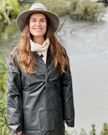 María Gracia Subercaseaux celebra logro estudiantil de su hija