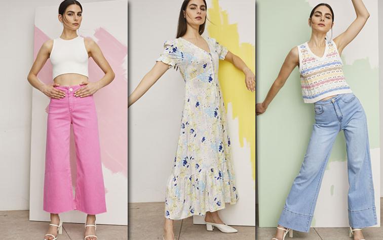 Tonos pastel, flores y denim en colores: los must primavera/verano 2021