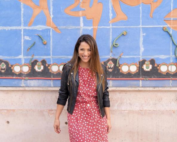 Loreto Aravena se luce con su jumper colegial a los 38 años