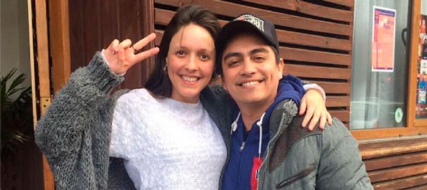 “Eres lo más bacán”: Maly Jorquiera festeja a Sergio Freire