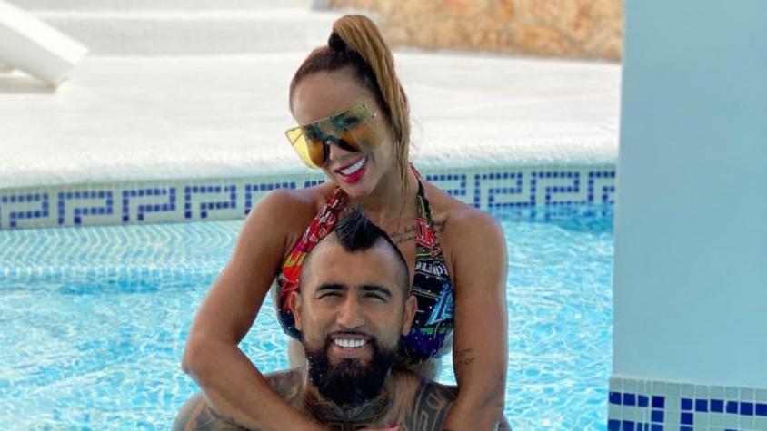 Sonia Isaza dedica romántica publicación a Arturo Vidal