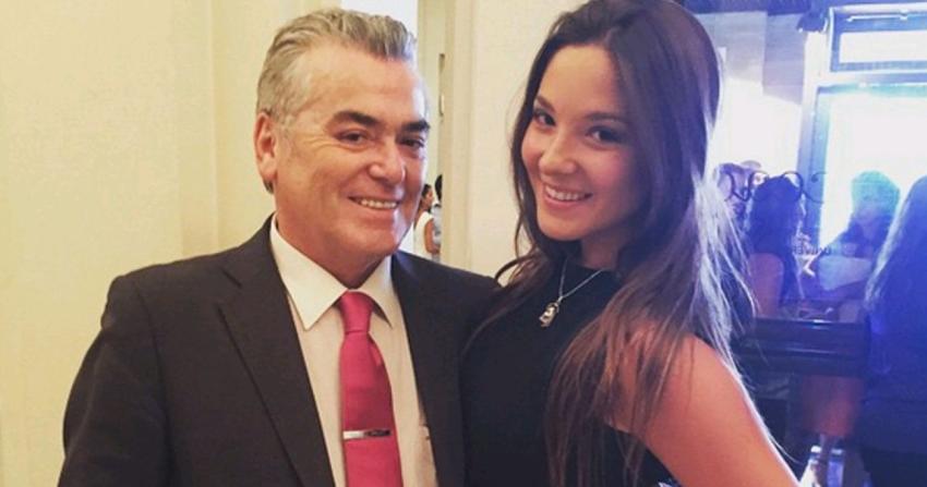 Kel Calderón revela pequeña mejoría de su padre