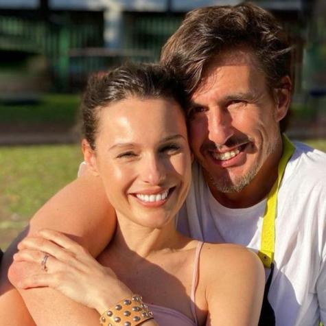 Pampita comparte emotiva foto llorando con su esposo