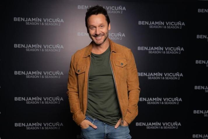 Benjamín Vicuña encanta con foto junto a sus hijos