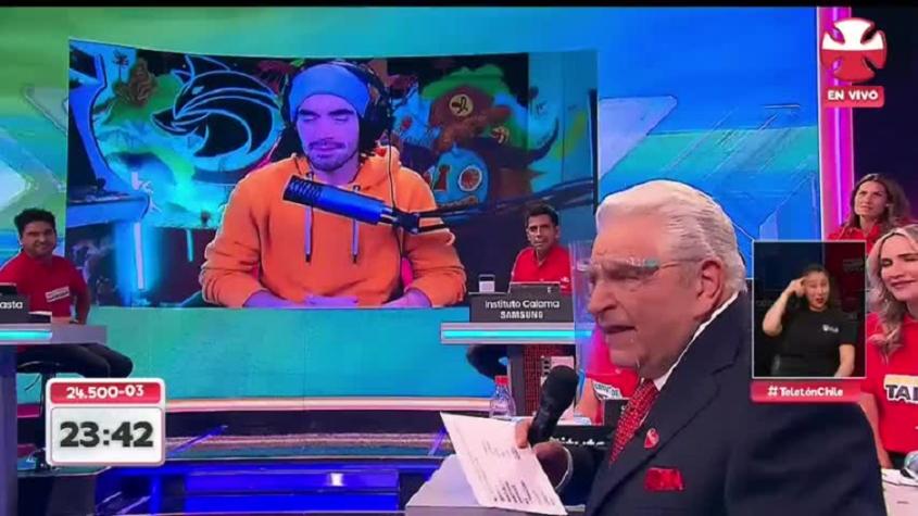 Don Francisco se ríe del acento mexicano de Germán Garmendia