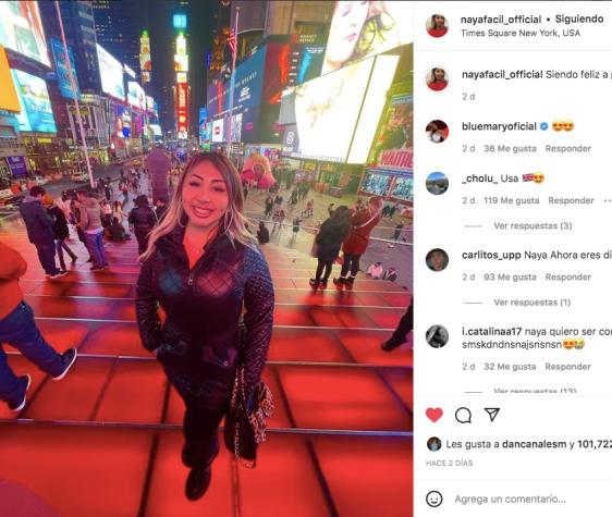 Naya Fácil se regaló un auto por su cumpleaños