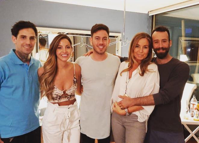Hijo músico de Viviana Nunes conoció a su polola por Instagram