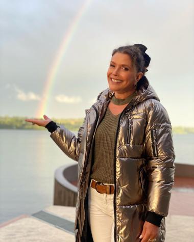 Carolina Arregui comparte emotivo video de su nieto