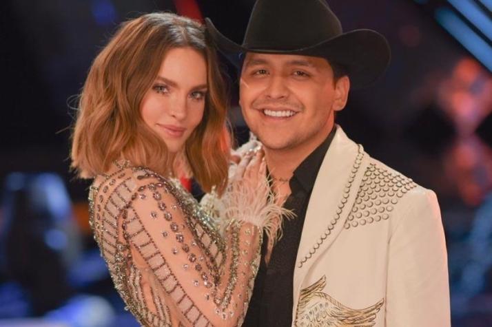 Belinda alza la voz tras su ruptura con Christian Nodal