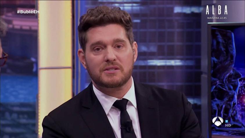 Michael Bublé se emociona al hablar de su hijo Noah recuperado de cáncer