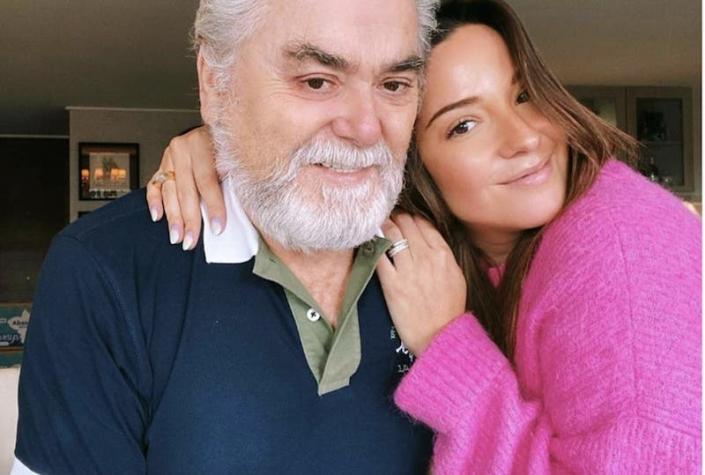 Kel Calderón muestra parte de la recuperación de su papá