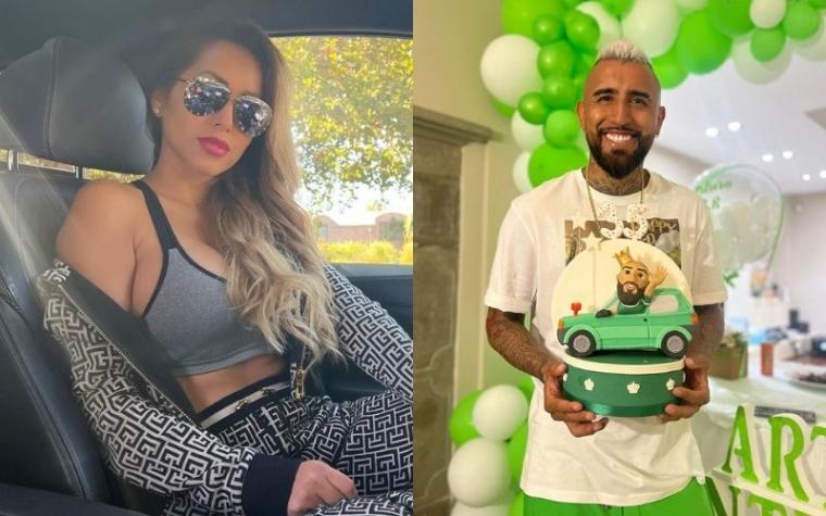 Marité Matus dedica tierno saludo de cumpleaños a Arturo Vidal